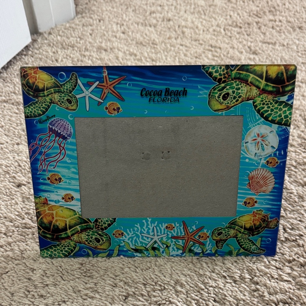 Sea Turtle Ocean-Themed Picture Frame